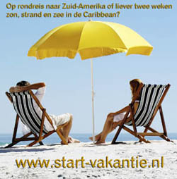 Start-vakantie.nl, overzichtspagina diverse reisorganisaties